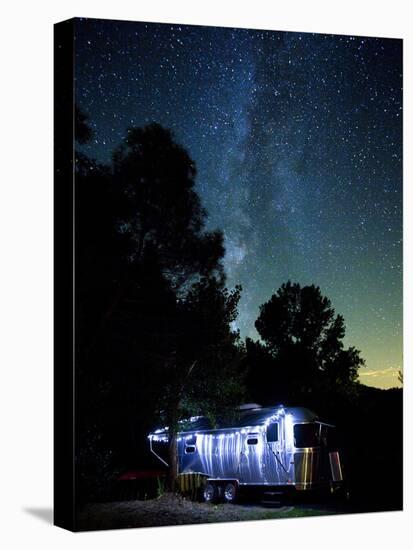 Yosemite National Park, California: an Airstream Parked Just Outside the Park in El Portal.-Ian Shive-Premier Image Canvas