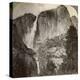 Yosemite Point and Wind-Blown Yosemite Falls, Yosemite Valley, California, USA, 1902-Underwood & Underwood-Premier Image Canvas