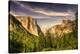 Yosemite Valley at Tunnel View-null-Stretched Canvas