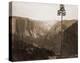 Yosemite Valley from the Best General View, 1866-Carleton Watkins-Stretched Canvas