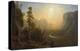 Yosemite Valley, Glacier Point Trail, ca. 1873-Albert Bierstadt-Stretched Canvas