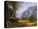Yosemite Valley-Albert Bierstadt-Premier Image Canvas