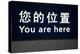You are Here Sign-Paul Souders-Premier Image Canvas