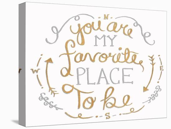 You are My Favorite I-SD Graphics Studio-Stretched Canvas