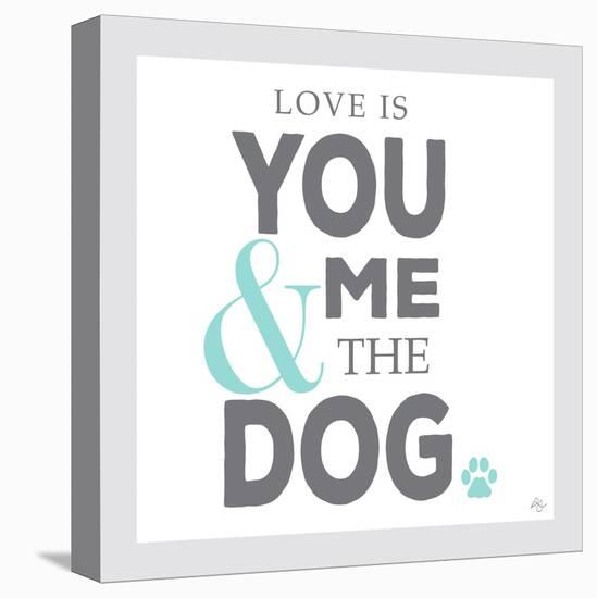You Me and the Dog-Kimberly Glover-Premier Image Canvas