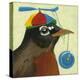 You Silly Bird - Chandler-Dlynn Roll-Stretched Canvas