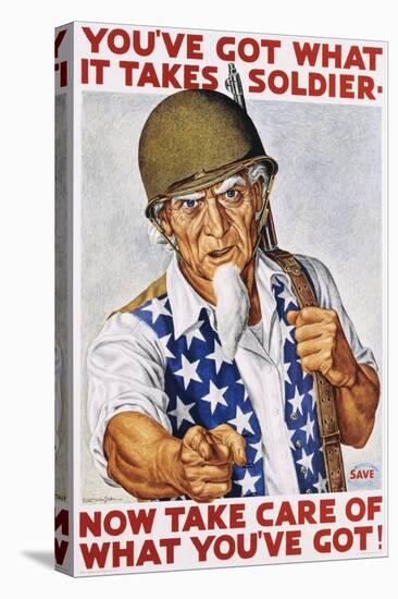 You've Got What it Takes Soldier Poster-Ernest Hamlin Baker-Premier Image Canvas