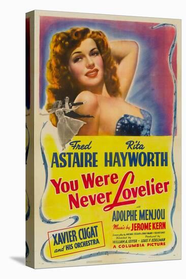 You Were Never Lovelier, Rita Hayworth, 1942-null-Stretched Canvas