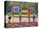 Young Archers, 2012-Andrew Macara-Premier Image Canvas