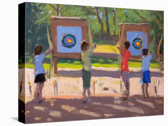 Young Archers, 2012-Andrew Macara-Premier Image Canvas