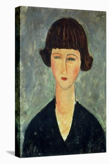 Young Brunette, 1917-Amedeo Modigliani-Premier Image Canvas