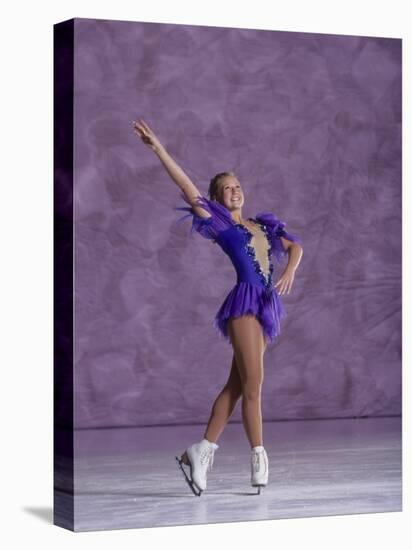 Young Female Figure Skater-null-Premier Image Canvas