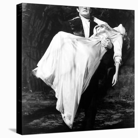 Young Frankenstein, Peter Boyle, Madeline Kahn, 1974-null-Stretched Canvas