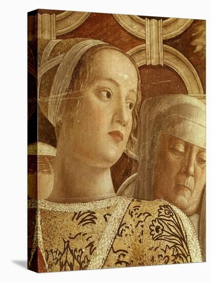 Young Girl in Family of Ludovico Iii Gonzaga, Duke of Mantua (D. 1478), Fresco, Camera Degli Sposi-Andrea Mantegna-Premier Image Canvas