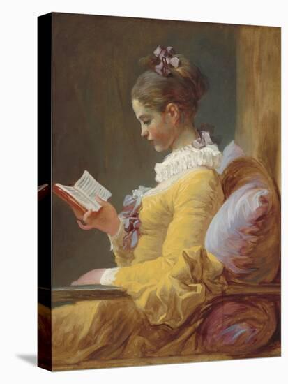 Young Girl Reading, C. 1770-Jean Honore Fragonard-Stretched Canvas