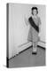 Young Girl Scout Makes Oath and Pledge, Ca. 1963-null-Premier Image Canvas