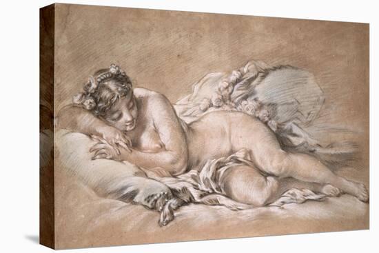 Young Girl Sleeping, c.1758-Francois Boucher-Premier Image Canvas