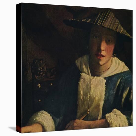 'Young Girl with a Flute', c1665-1675-Jan Vermeer-Premier Image Canvas