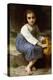 Young Girl with a Pitcher-William Adolphe Bouguereau-Premier Image Canvas