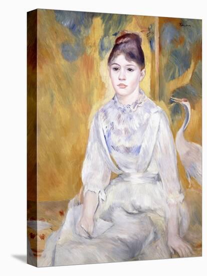 Young Girl with a Swan, 1886-Pierre-Auguste Renoir-Premier Image Canvas
