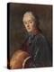 Young Lady with a Muff, c1750, (1938)-Francois Boucher-Premier Image Canvas