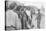 Young men who have been drafted wait in line to be processed into the US Army at Fort Jackson, SC-Warren K. Leffler-Premier Image Canvas