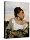 Young Orphan Girl in the Cemetery-Eugene Delacroix-Premier Image Canvas