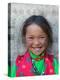 Young Tibetan Girl, Sakya Monastery, Tibet, China-Keren Su-Premier Image Canvas