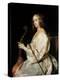 Young Woman Playing a Viola Da Gamba-Sir Anthony Van Dyck-Premier Image Canvas