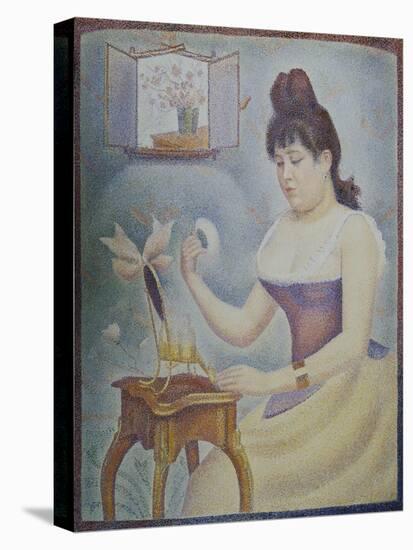 Young Woman Powdering Herself, 1889/90-Georges Seurat-Premier Image Canvas