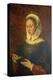 Young Woman Reading a Book of Hours-Ambrosius Benson-Premier Image Canvas