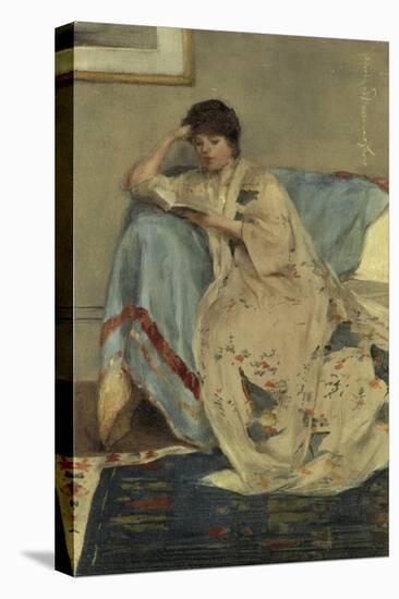 Young Woman Reading-Harper Pennington-Premier Image Canvas