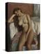 Young Woman Relaxing; Jeune Femme Se Reposant-Ramon Pichot Girones-Premier Image Canvas