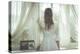 Young Woman Wearing White Dress-Sabine Rosch-Premier Image Canvas