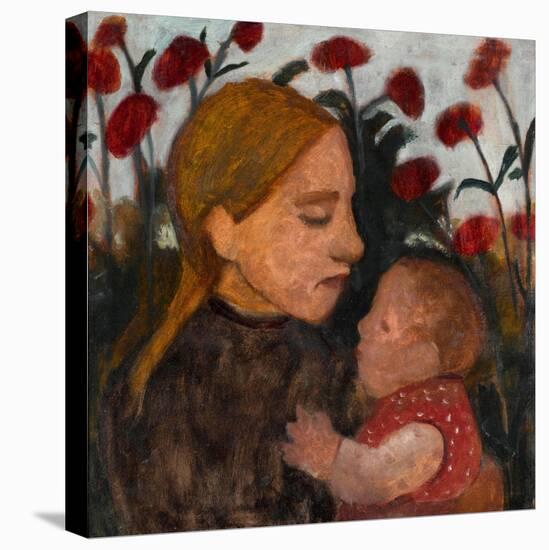 Young woman with child. 1902-Paula Modersohn-Becker-Premier Image Canvas