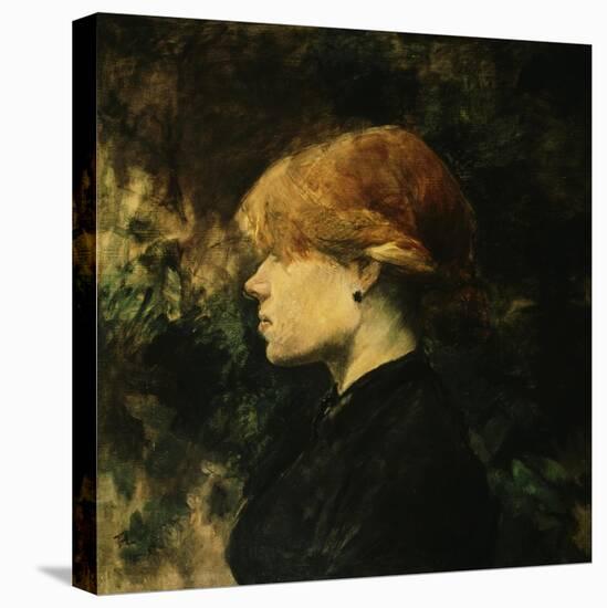 Young Woman With Red Hair-Henri de Toulouse-Lautrec-Premier Image Canvas
