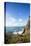 Young Women Hiking Along The Oregon Coast Trail. Oswald West State Park, OR-Justin Bailie-Premier Image Canvas