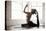 Young Yogi Woman Practicing Yoga Concept, Doing One Legged King Pigeon Exercise, Eka Pada Rajakapot-fizkes-Premier Image Canvas