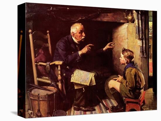 Youth and Old Age-Norman Rockwell-Premier Image Canvas