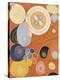 Youth, The Ten Largest, No.3, Group IV, 1907-Hilma af Klint-Stretched Canvas
