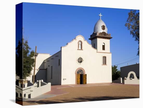 Ysleta Mission on the Tigua Indian Reservation, El Paso, Texas, United States of America, North Ame-Richard Cummins-Premier Image Canvas