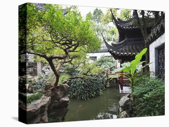 Yu Gardens (Yuyuan Gardens), the Restored 16th Century Gardens are One of Shanghai's Most Popular T-Amanda Hall-Premier Image Canvas