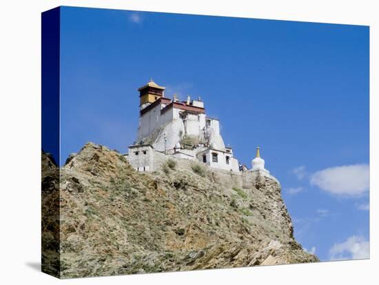 Yumbulagung Castle, Restored Version of the Region's Oldest Building, Tibet, China-Ethel Davies-Premier Image Canvas