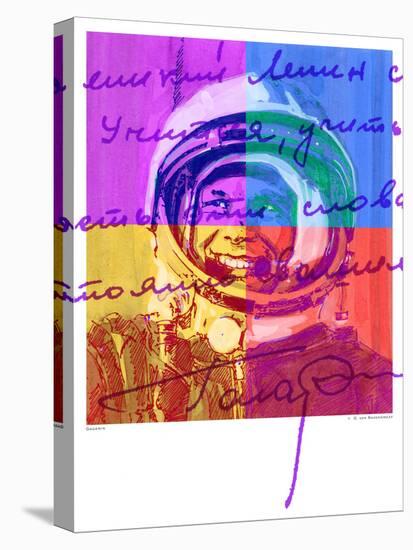 Yuri Gagarin, Soviet Cosmonaut-Detlev Van Ravenswaay-Premier Image Canvas