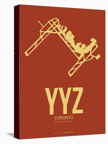 Yyz Toronto Poster 1-NaxArt-Stretched Canvas