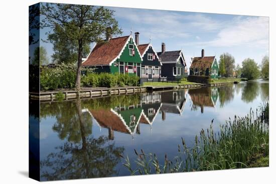 Zaanse Schans, Zaandam Near Amsterdam, Holland, the Netherlands-Gary Cook-Premier Image Canvas