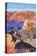 Zabriskie Point - Death Valley National Park-Lantern Press-Stretched Canvas