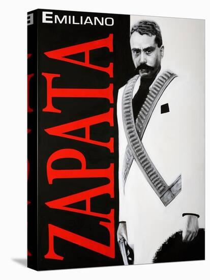 ZAPATA!-Robert Valadez-Stretched Canvas