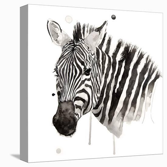 Zebra II-Philippe Debongnie-Stretched Canvas