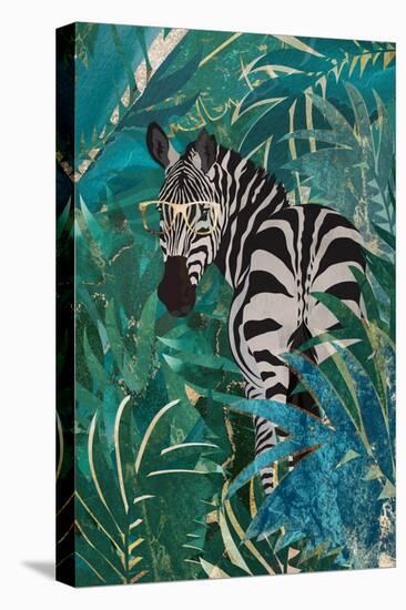 Zebra in the Jungle 2-Sarah Manovski-Premier Image Canvas